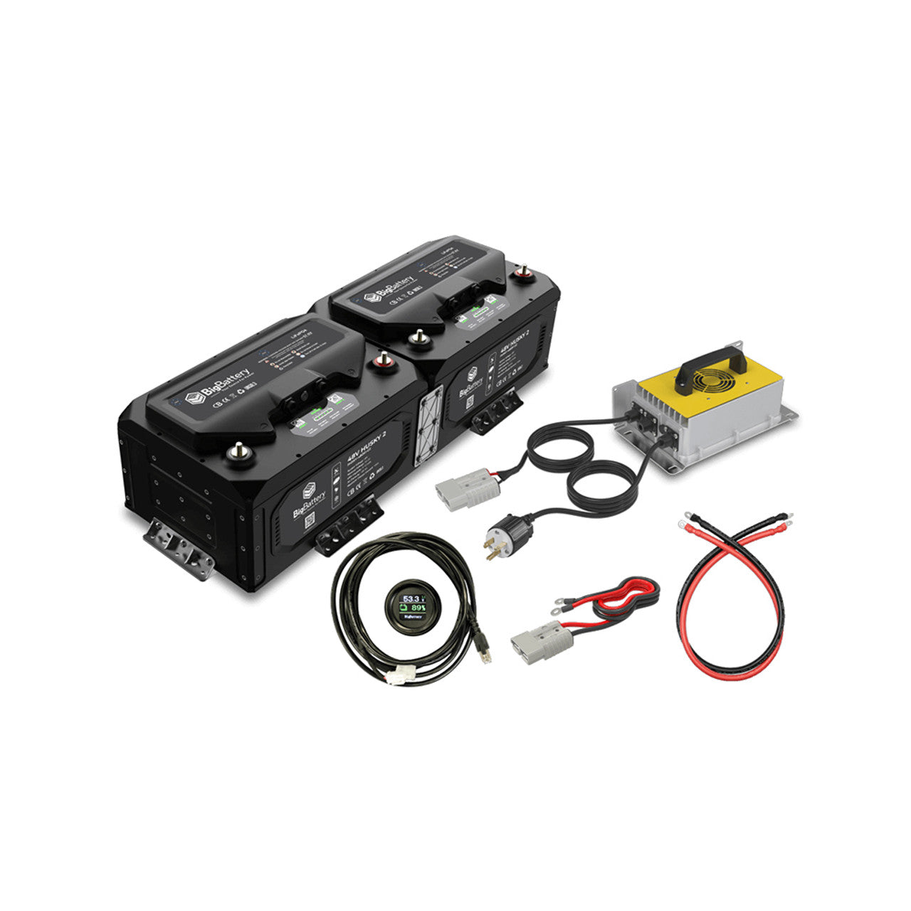 BigBattery 48V 2X HUSKY 2 Fast Charger Kit